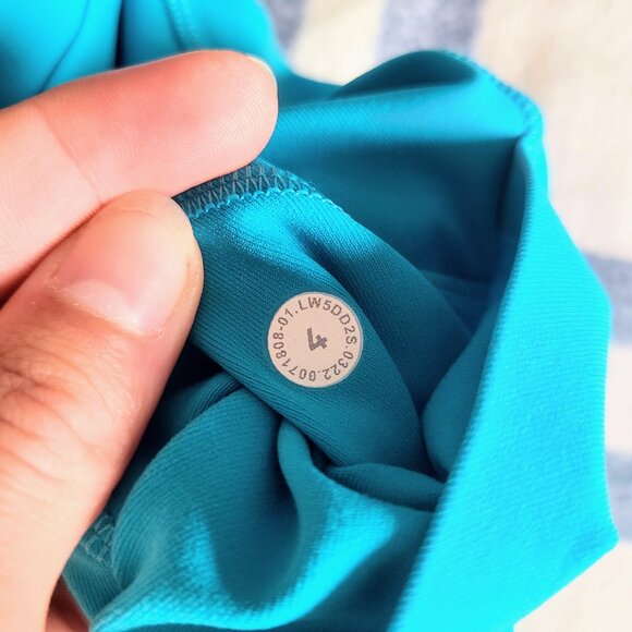 Lululemon Swift Speed High-Rise Tight 28" Leggings Turquoise Tide Blue Size 4 - Picture 13 of 14